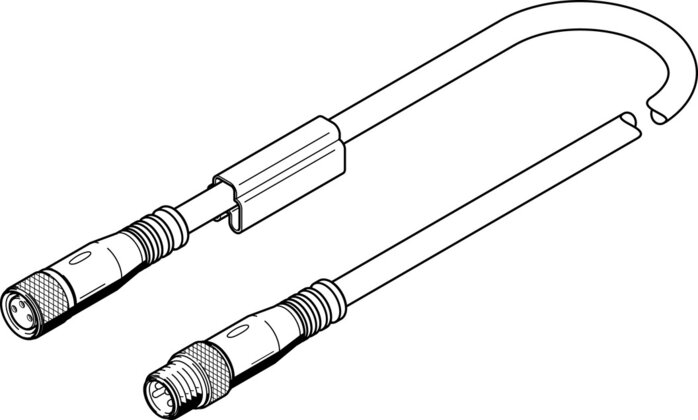 Exemplarische Darstellung: NEBU-M8G3-K-2.5-M8G4