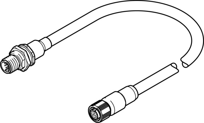 Exemplarische Darstellung: NEBM-M12G12-RS-2.23-N-M12G12H