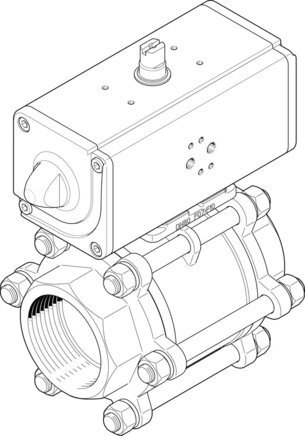 Exemplarische Darstellung: VZBA-3"-GG-63-T-22-F0710-V4V4# (1809660)   &   VZBA-4"-GG-63-T-22-F10-V4V4T-# (1809661)