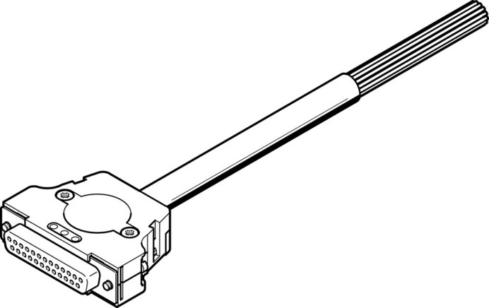 Exemplarische Darstellung: NEBV-S1G25-K-2.5-N-LE25-S6 (575417)   &   NEBV-S1G25-K-5-N-LE25-S6 (575418)   &   NEBV-S1G25-K-10-N-LE25-S6 (575419)  & ...