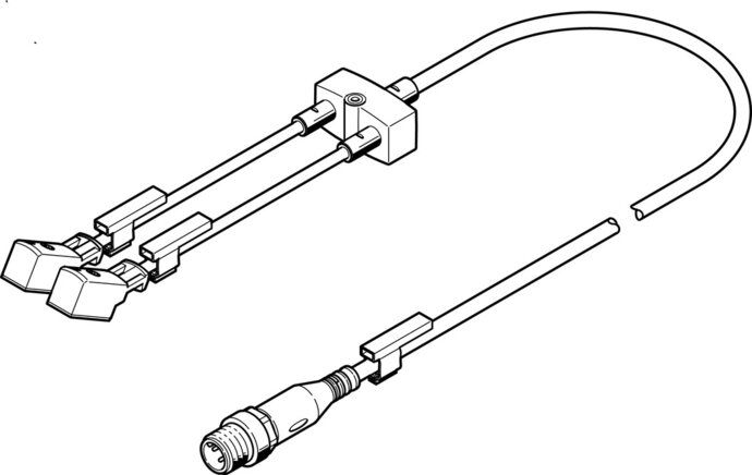 Exemplarische Darstellung: NEDY-L2R1-V1-Z4W2Z-U-0.3L-M12# (8035787)   &   NEDY-L2R1-V1-Z4W2Z-U-0.3L-M12# (8035788)