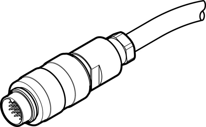 Exemplarische Darstellung: NEBS-SM16G24-K-5-N-LE24 (8048653)   &   NEBS-SM16G24-K-10-N-LE24 (8048654)