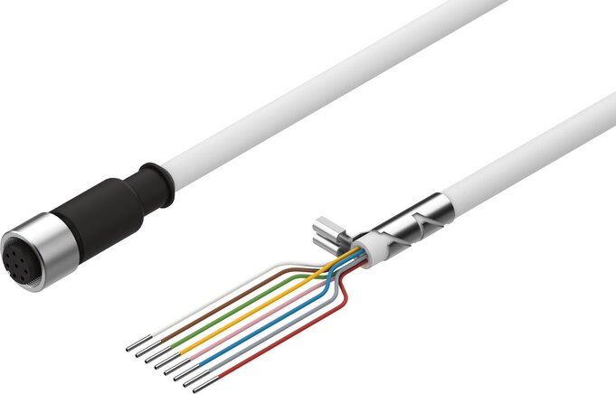 Exemplarische Darstellung: NEBM-M12G8-E-5-LE8 (1451588)   &   NEBM-M12G8-E-7-LE8 (1451589)   &   NEBM-M12G8-E-10-LE8 (1451590)  & ...