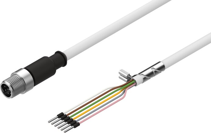 Exemplarische Darstellung: NEBM-SM12G8-E-2.5-Q5-LE6 (1449601)   &   NEBM-SM12G8-E-5-Q5-LE6 (1449602)   &   NEBM-SM12G8-E-7-Q5-LE6 (1449603)  & ...